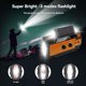 thumbnail image 2 of Radio Meteorológica de Emergencia FM/AM, Carga Solar de 4000 MAh, Linterna, Lámpara de Lectura LED, Alarma SOS, Recargable., 2 of 5