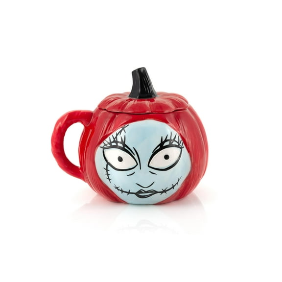 Nightmare Before Christmas Sally Figural 26 Oz Ceramic Mug With Lid