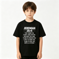 thumbnail image 2 of Jeremiah 29 11 Bible Verse Boys Graphic Tee, Retro Christian Faith 100% Cotton Kids Short Sleeve T-Shirt 4-13Y, 2 of 5