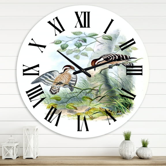 Designart 1 in Traditional Wall Clock