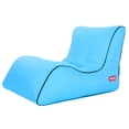 thumbnail image 3 of Soidarity Portable Lazy Air Lounge Chair Inflable Sleeping Camping Bed Beach Sofá Bolsa Deportes acuáticos cielo azul 70*90*65cm Soidarity HW5621-11, 3 of 6