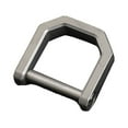 thumbnail image 1 of Anillos en D de aleación de titanio, tornillo en grillete, herradura en forma de U, accesorios de hebilla para llave artesanal de cuero DIY, 1 of 5