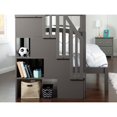 thumbnail image 5 of AFI Westbrook Staircase Bunk Twin over Full, Grey, 5 of 9