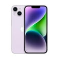 thumbnail image 2 of Pre-Owned No Plan-Unlocked Device Apple iPhone 14 Plus Cell Phone 4325 mAh 6 GB RAM 128 GB Purple, 2 of 4