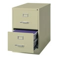 thumbnail image 5 of Hirsh 26.5-in Deep Metal 2 Drawer Legal Width Vertical File Cabinet Putty, 5 of 7