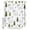 White, variant on Green Black Moose Bathroom Shower Curtains with 12 Hooks Waterproof Shower Curtain for Stalls and Bathtubs Checkered Vintage Art Animals Rustic Decorative Bathroom Privacy Curtain 72x84 Inches