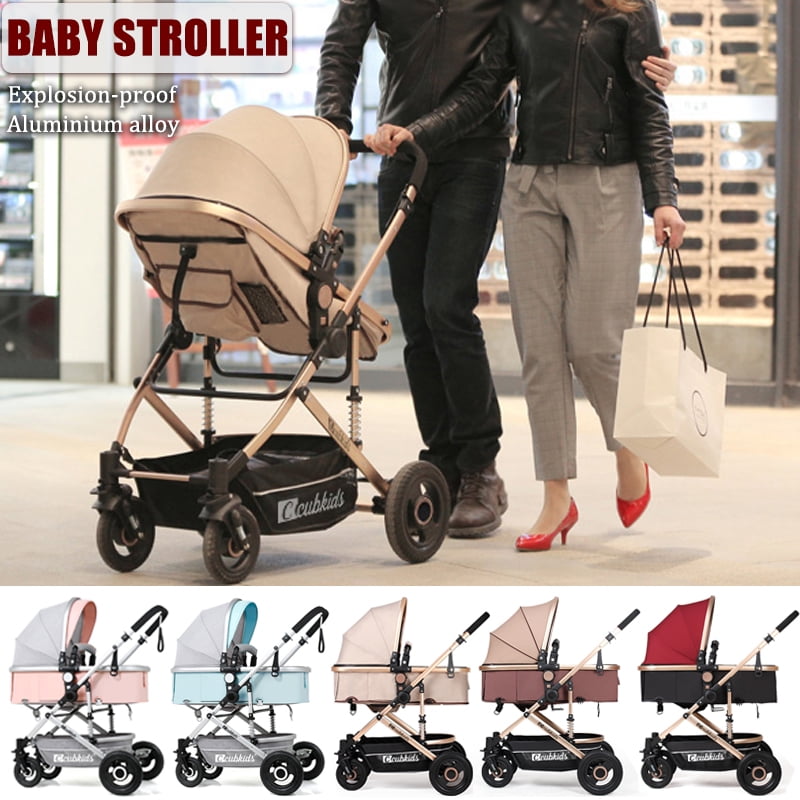 8 IN 1 Foldable Baby Stroller Newborn Baby Stroller Pushchair