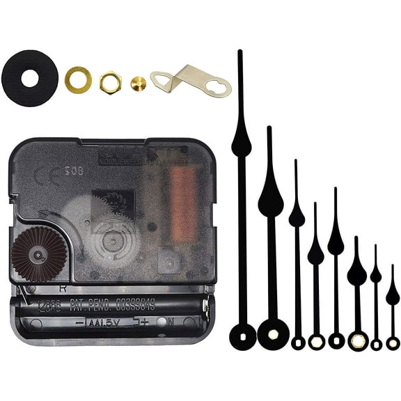 Include Hands Quartz DIY 12888 Wall Clock Movement Mechanism Battery Operated DIY Repair Parts Replacement