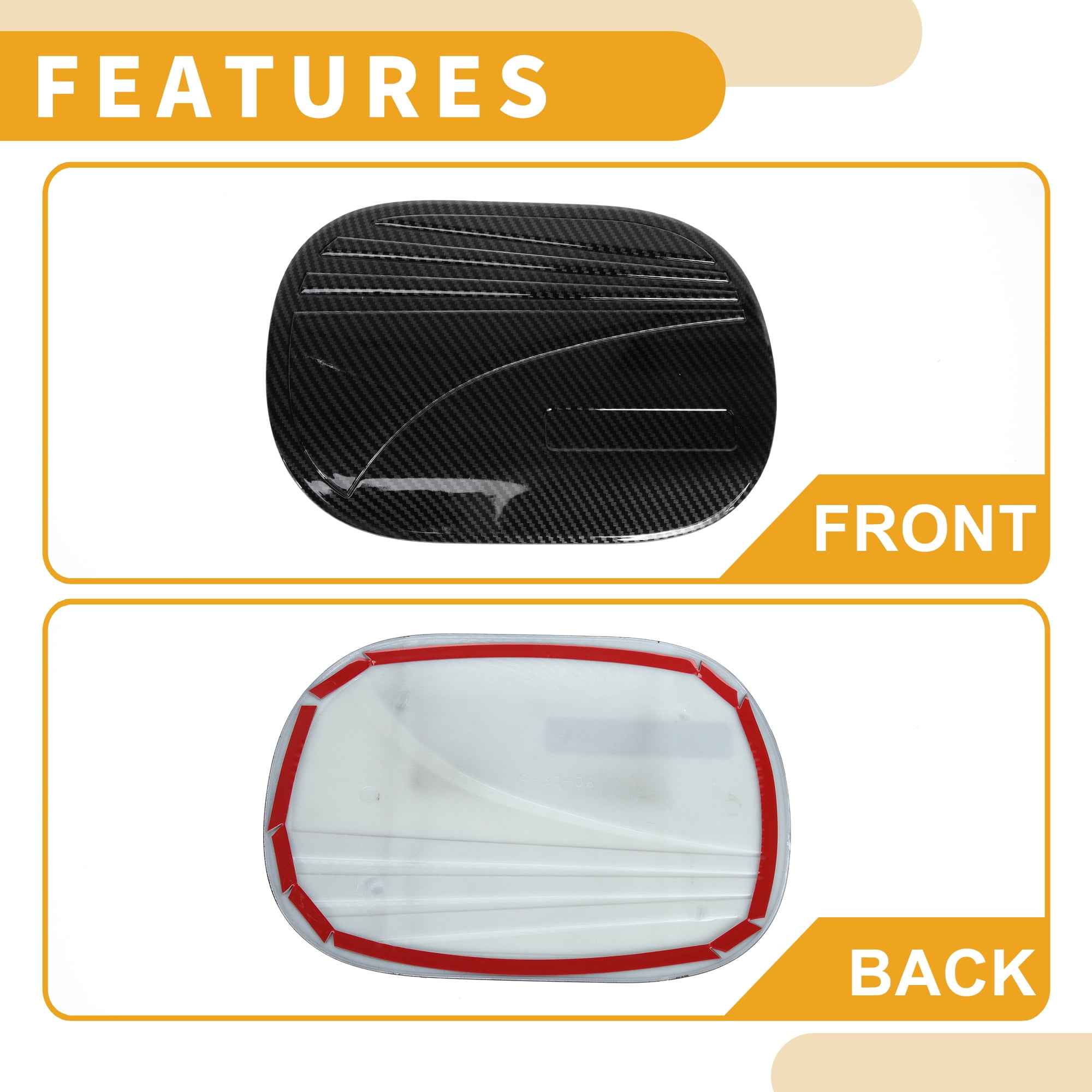 Unique Bargains Fuel Tank Door Cap for Hyundai Tucson 2019-2020 Fuel Filler Flap Cover