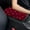 Red, variant on YUVA Car Armrest Box Cushion, Thin Lightweight, All Season, Flashing Hand Support, for Central Armrest & Elbow Fatigue Relief