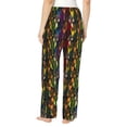 thumbnail image 2 of Bingfone Pajamas for Women,Colorful Dreamcatcher Pajama Pants with Pockets-Large, 2 of 7
