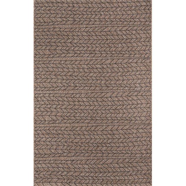 Momeni COMO0COM-2TAN5076 5 Pi x 7 Pi 6 Po Como Machine Faite 100 pour Cent de Polypropylène Rectangle Zone Tapis&44; Tan