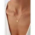 thumbnail image 3 of U7 Mother's Day Gifts for Women 14K Gold Plated Letter Pendant with Sparkle Cubic Zirconia Tiny Heart Letter Initial W Necklace Choker, 3 of 8
