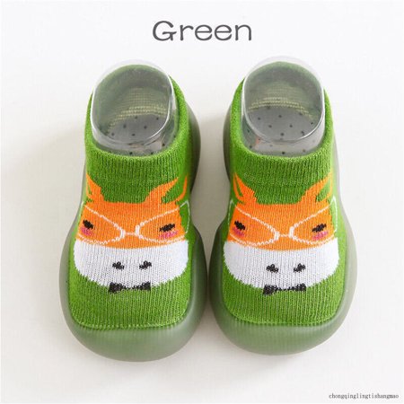 

Kids Baby Girls Boys Toddler Anti-Slip Slippers Socks Cotton Shoes Winter Warm