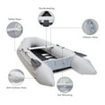 10ft Inflatable Raft Preenex 10 Ft. Portable Inflatable Boat 4 Person Heavy Duty 990 Lb ...
