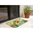 thumbnail image 2 of Liora Manne  Illusions Le Jardin Indoor/Outdoor Mat Green 1'7" x 2'5", 2 of 2