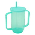 thumbnail image 2 of Adult Sippy Cup, 350ML Heat Resistant Convalescent Feeding Cup 2 Handles Easy To Use  for Disabled Patients, 2 of 7