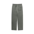 thumbnail image 3 of Dovford Men's Sweatpants Open Bottom Flared Sweatpants Elastic Waist Fleece Cotton Pants Baggy Warm Sweat Pants with Pockets, 3 of 6