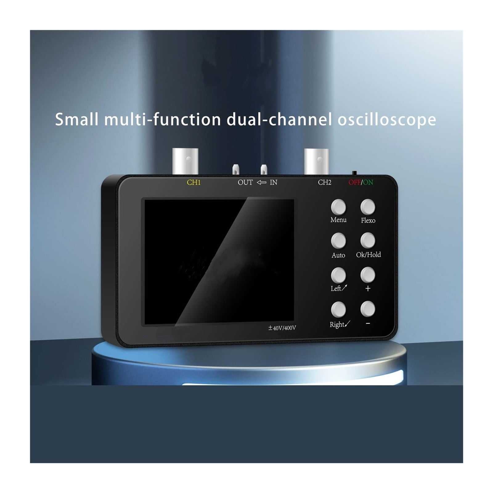 2 Channels Digital Oscilloscope 50M Sampling Rate 10Mhz Analogue Bandwidth Patterns 6A Current Waveform Measurement ,Professional Designed