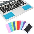 thumbnail image 2 of 2 PCS Universal Colorful Touch Pad Wrist Pads Laptop Silicone Touch Pad Mat Laptop Parts Yellow, 2 of 6