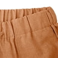 thumbnail image 6 of ShaoRunShi Womens Drawstring Shorts Summer Elastic Waist Casual Lightweight Shorts with Pockets, 6 of 9
