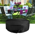 thumbnail image 3 of Nikou Housse de Table de Jardin, Housse de Mobilier d'Extérieur en Tissu Oxford Rond, Housse de Chaise de Patio de Jardin Anti-Poussière et Imperméable, 3 of 7