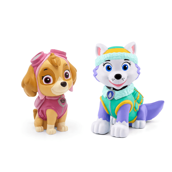 tonies PAW Patrol: Skye & Everest Audio Play Figurine 2-Pack, Age Group 3