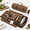 Brown - Black, variant on Bartender Kit Bag With Cocktail Shaker Set - Waxed Canvas Traveling Bar Tools 17-pc Travel Mixology Bartending Kits Mobile Roll S
