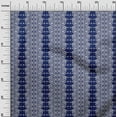 thumbnail image 2 of oneOone Viscose Chiffon Royal Blue Fabric Geometric Ethnic Fabric For Sewing Printed Craft Fabric By The Yard 42 Inch Wide, 2 of 4