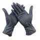 thumbnail image 2 of Guantes descartables antideslizantes UniSeal 3.5 grs color negro talle G de nitrilo x 100 unidades, 2 of 2