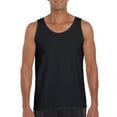 thumbnail image 2 of Gildan Ultra Cotton Tank Black, 2 of 2