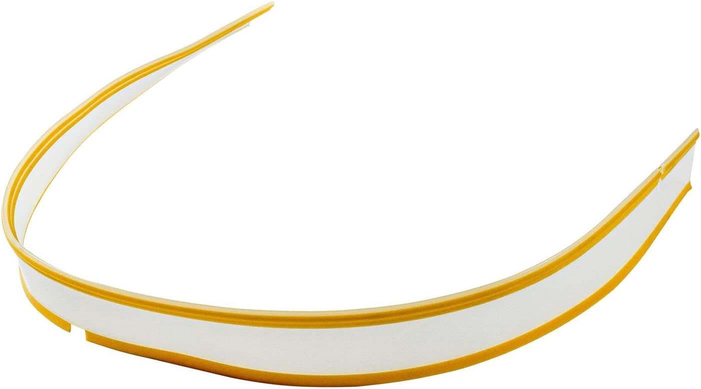 HQRP 4-Pack Dishwasher Bottom/Lower Door Gasket/Seal Replacement Parts compatible with Tappan, Uni, Kelvinator 809006501 EAP9495545 AP5809675 PS9495545 3290453 154297601 154297602 154297603