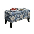 thumbnail image 4 of Pemberly Row Contemporary Storage Ottoman in Dark Blue Fabric, 4 of 4