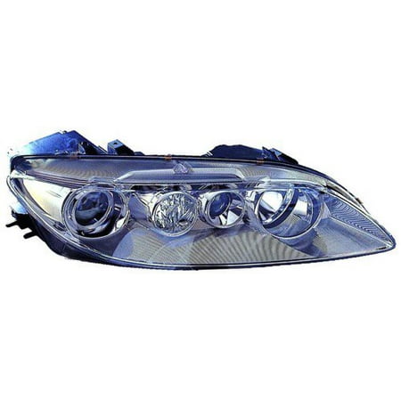 Carro Mazda 3 2005 Go-Parts » 2003 - 2005 Mazda 6 Front Headlight Headlamp Assembly Front Housing / Lens / Cover - Right (Passenger) Side GK2A-51-0K0E MA2503125 Replacement For Mazda 6 ()