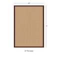 thumbnail image 5 of Linon Athena Sisal and Brown 8.9' x 12' Area Rug, 5 of 5