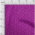 thumbnail image 2 of oneOone Rayon Purple Fabric Conversational Moustache Diy Clothing Quilting Fabric Print Fabric By Yard 56 Inch Wide, 2 of 4