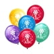 thumbnail image 1 of 20 globos decorativos para la temporada de regreso a clases, con estampado de piruletas de dibujos animados, de látex, para el aula escolar, con letras ABC, para festivales, fiestas, de colores, par, 1 of 4