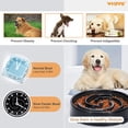 thumbnail image 2 of WHIPPY Slow Feeder Dog Bowl, Pet Food Feeding Bowl, Preventing Choking Bloat Dogs Bowl for Small Medium Large Dogs, 2 of 7