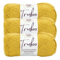 Lion Brand Yarn Truboo Maize Light Rayon from Bamboo Yarn 3 Pack