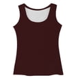 thumbnail image 5 of Bovemsi Women's Tanks & Camis Spring And Summer Square Neck Solid Color Stripe Waist Slimming Sleeveless Vest Suspender Camisoles for Under Clothes, 5 of 5