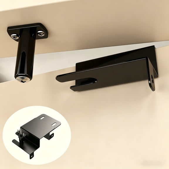 Molucky Child Proof Door Top Locks -Top Door Lock for Kids Safety Made of Sturdy Metal | Adjustable Lock Child Safety Top Lock-1PACK