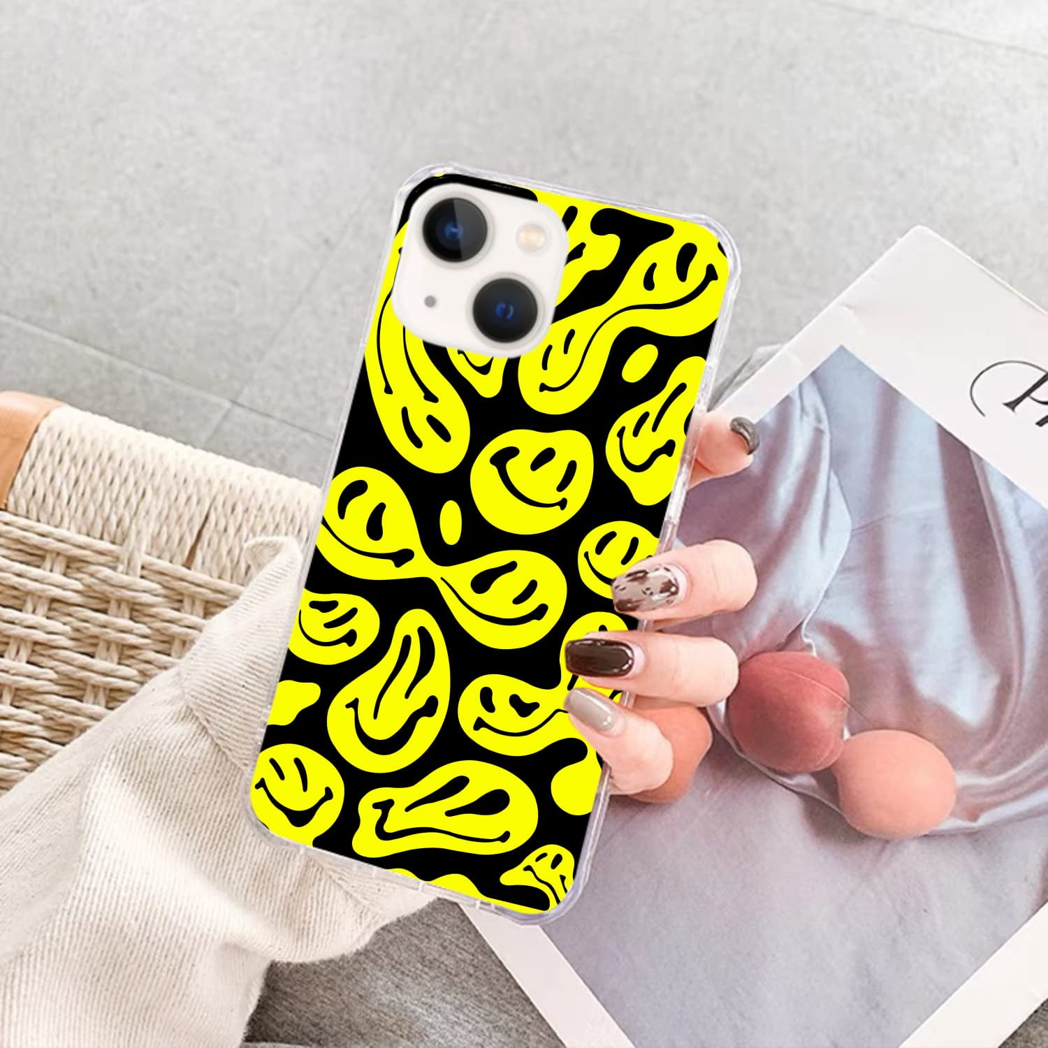 Thinking Face Emoji iPhone 7 Case by Modern Art - Fine Art America