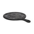 thumbnail image 1 of Godinger 33614 13 in. Wood Round Paddle Board Platter, Black, 1 of 1