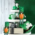 thumbnail image 6 of St. Patrick's Day Gnomes Plush - Green Irish Leprechaun Tomte Gnomes Doll St Patricks Day Decorations - Elf Standing Decor Table Ornaments Gnomes Decorations for Shelve, 6 of 8