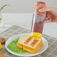 thumbnail image 4 of Leakproof Honey Drizzle Bottle: Squeeze Dispenser with Porous Tip for Kitchen, Bakery, or Breakfast Table Syrup Application Kitchen Household Porous Leakproof Honey Seasoning Bottle Extrusion(Red), 4 of 8