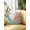 Coral, Teal, Navy, variant on Outdoor Pillows Waterproof, Blue Grey Palm Leaves Throw Pillows with Inserts Included, Summer Tropical Plants Botanical Indoor Outdoor Decorative Lumbar Pillow for Bed/Couch/Patio 16"x16", 2Pcs