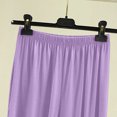 thumbnail image 4 of Diufon Womens Sleep Shorts Soft Comfy Elastic High Waist Wide Leg Loose Shorts Casual Ruffle Hem Pajama Shorts, 4 of 7