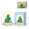 thumbnail image 6 of MACTANO Flower Mini Building Block Set Green Cactus Plant Bonsai Plastic Toy Gift for Adult 670PCS, 6 of 6
