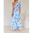 thumbnail image 3 of Vestido largo ZESICA 2025 Boho Floral sin mangas para mujer, 3 of 7