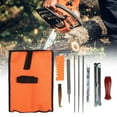 thumbnail image 1 of Round Files, Chainsaw Sharpener File Kit, Filing Guide, Chainsaw Field Sharpening Kit, Wood Handle, For Sharpening Chain Saw Blades Maintenance, 1 of 8